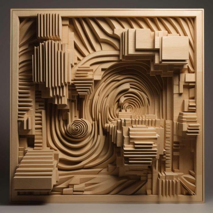 نموذج ثلاثي الأبعاد لآلة CNC 3D Art 